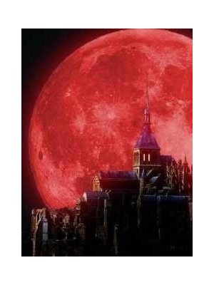 赤い月に照らされての表紙画像
