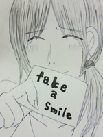 Fake a smileの表紙画像